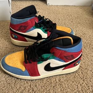 Jordan 1 fearless blue the great